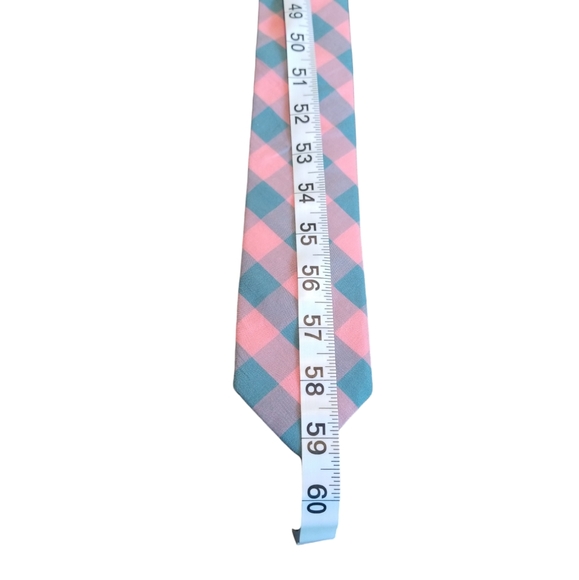 J. CREW Mens Plaid Tie - Picture 2 of 5